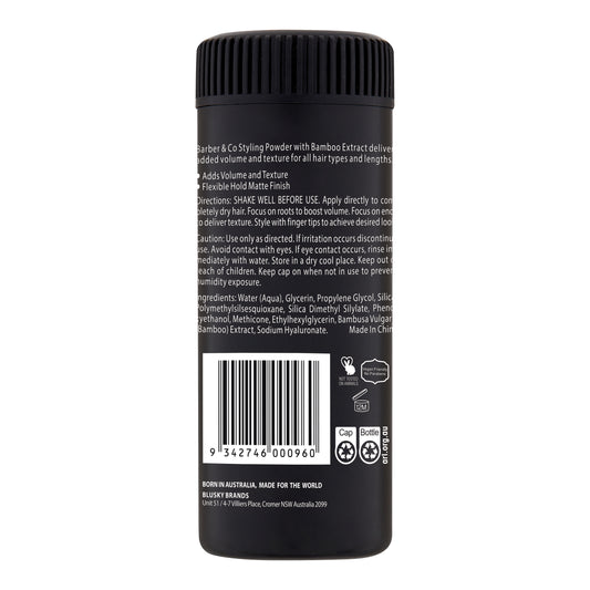 BARBER & CO. STYLING POWDER